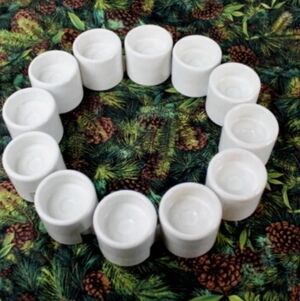 IKEA PS Värmeljushållare Interlocking tealight candle holders Christmas VTG